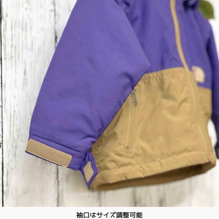 【最終処分特価セール！】中わた入りジャケット　ザ・ノース・フェイス　NPB72451　ベビーコンパクトノマドジャケット　2024秋冬【無料ラッピング対応】の画像