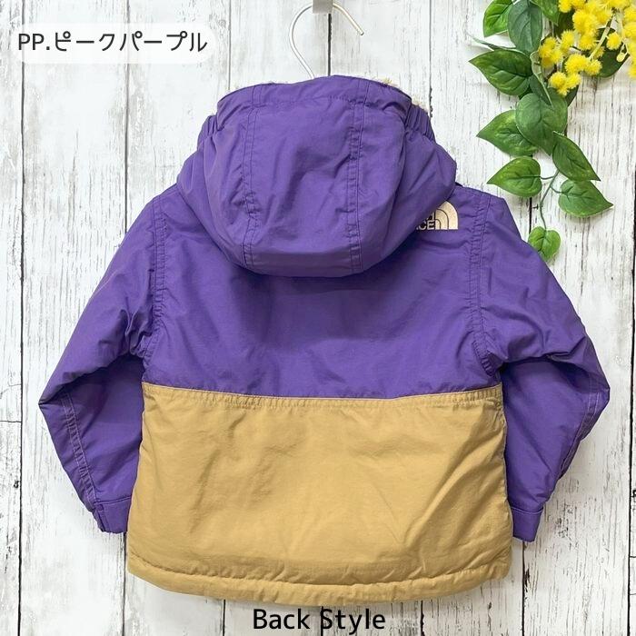 【最終処分特価セール！】中わた入りジャケット　ザ・ノース・フェイス　NPB72451　ベビーコンパクトノマドジャケット　2024秋冬【無料ラッピング対応】の画像