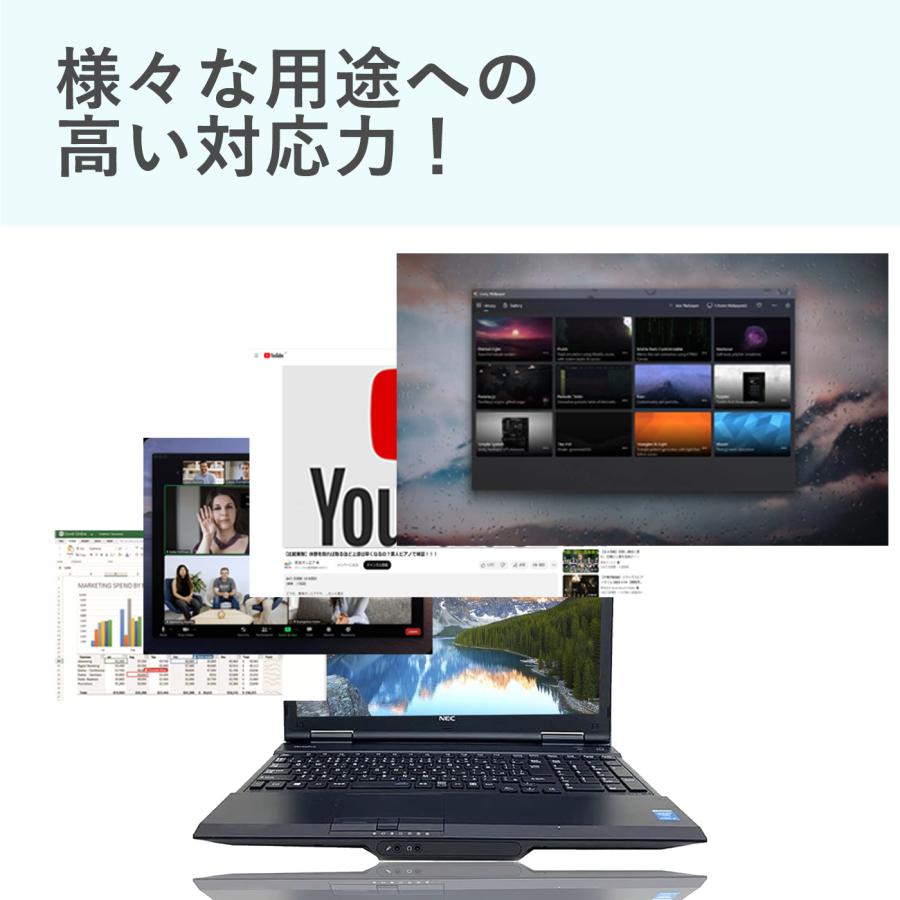 おまかせ 第六世代Core i5 ノートパソコン 新品SSD128GB メモリ 4GB