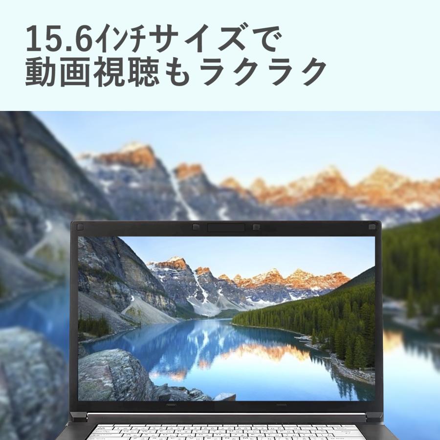 富士通 FUJITSU ノートパソコン LIFEBOOK A576 15.6型 Celeron第六世代 4GB SSD128GB Win11/Office2019付 WiFi Bluetooth DVD｜sintatu1688｜03