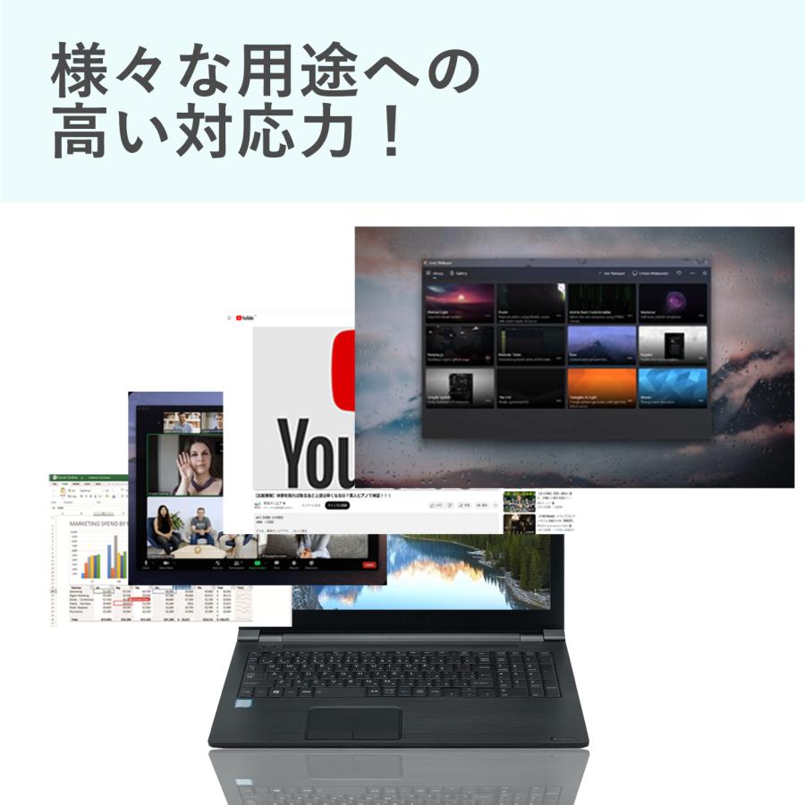 TOSHIBA（東芝） 爆買 東芝ノートパソコン Toshiba Dynabook B65 15.6