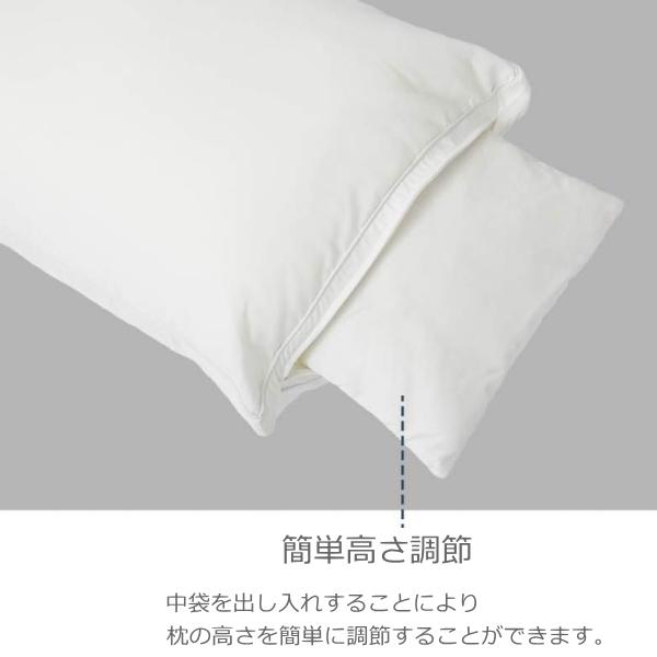 西川まくら 西川（nishikawa） 枕 低め 43×63cm 昭和西川 ハニカムまくら 洗える