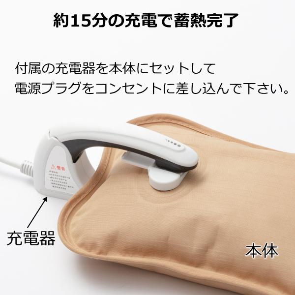【大幅値下げ】湯たんぽ 充電式 コードレス 蓄熱 パンダ ひつじ はりねずみ なまけもの |  | 04