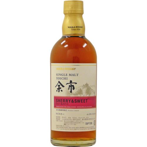 お酒 ウイスキー]ニッカ シングルモルト 余市 シェリー＆スイート