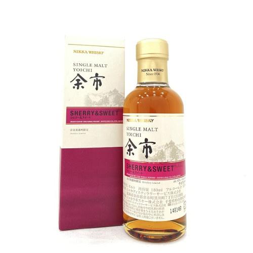 ニッカ シングルモルト 余市 シェリー＆スイート 55度 180ml