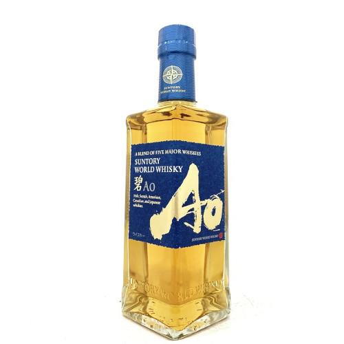 サントリー ワールド ウイスキー 碧 Ao ハーフボトル 350ml×5本セット サントリー ワールドウイスキー 碧Ao 350ml ハーフボトル : 濱の酒屋