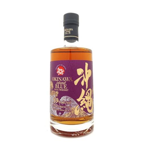 久米仙酒造 沖縄アイランドブルー カスクストレングス 59度 700ml : 濱