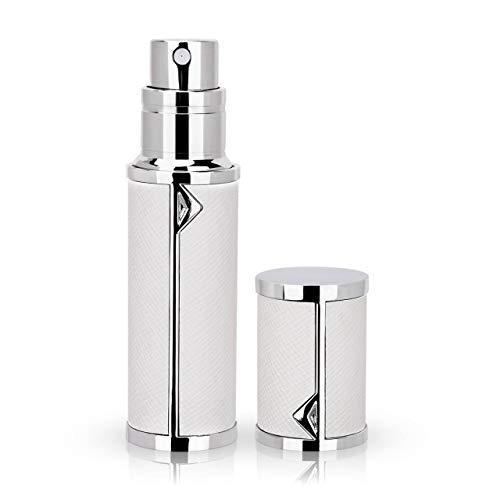 アトマイザー 香水アトマイザー 詰め替え Louischanzl 香水噴霧器 2 2 5mm径 5ml Puレザー レディース メンズ 白いwhit S Siom 通販 Yahoo ショッピング