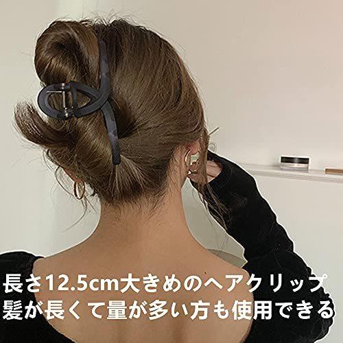 ヘアクリップ バンスクリップ 髪留め クリップ 大きめ 収納袋付き ヘアアクセサリー しっかり 髪クリップ 韓国 シンプル おしゃれ オフィス 強力 S Siom 通販 Yahoo ショッピング
