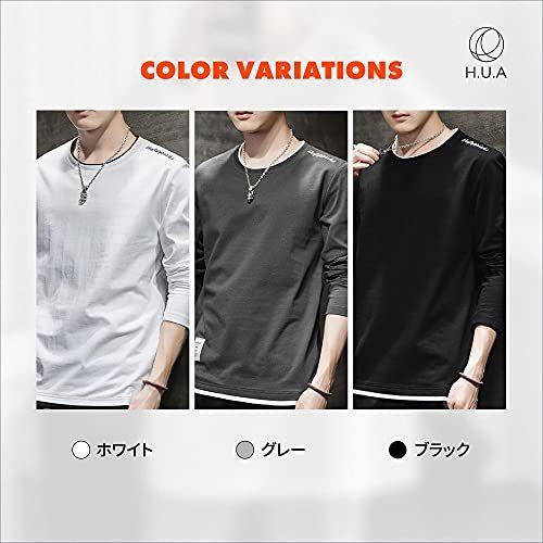 ５５ 以上節約 スーツ フォーマル エイチユーエー メンズ 長袖tシャツ 韓国 トレンド 無地 クルーネック カットソー ビッグシルエット 秋冬 春夏 ロンt シンプル お洒落 人気 Www Threeriversofs Com