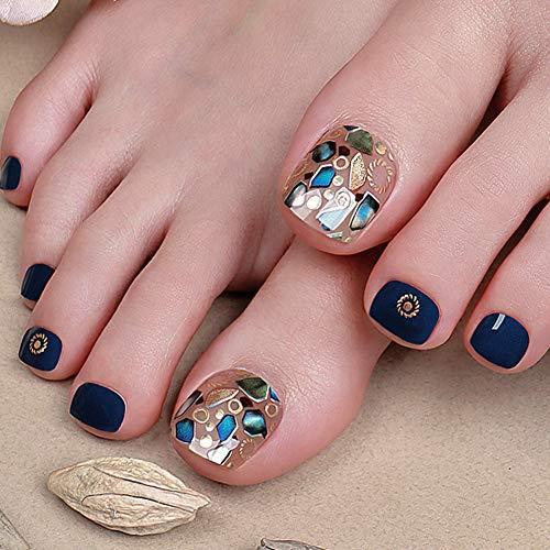 完成品 ジェルネイル Fa Zinipin フットネイルシール 貼るだけマニキュア ジェルネイル ネイルチップ ネイルシールセルフネイル カラーシック Www Threeriversofs Com