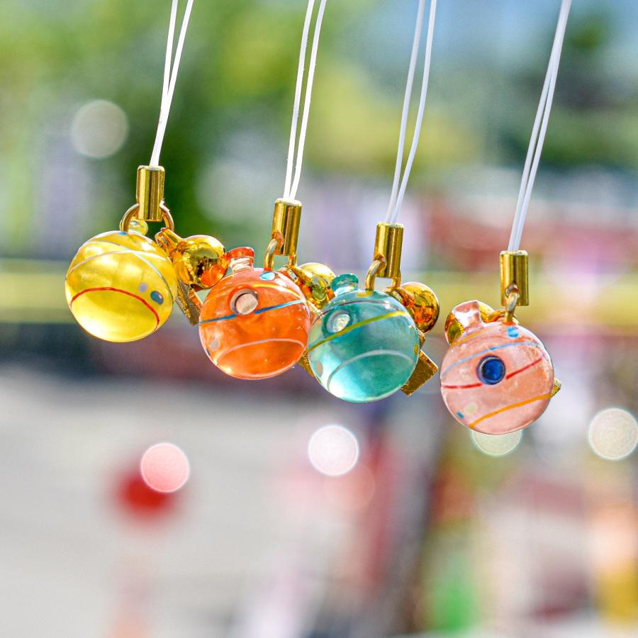 開運 白崎八幡宮 夏守り 覗ける水風船型のお守り 全4色 当宮にて祈願