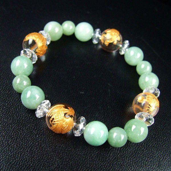 開運 開運風水四神 パワーストーン ブレスレット レディース ジェイド