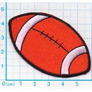 送料63円 ラグビーボール アイロンワッペン 刺繍 アップリケ スポーツ ラガー Ap アジアの布 しりぽーん 通販 Yahoo ショッピング
