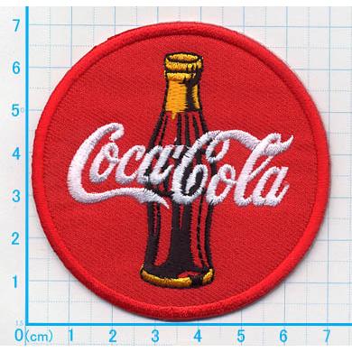 アイロンワッペン/刺繍/アップリケ/コーラマーク3/アーリーアメリカン
