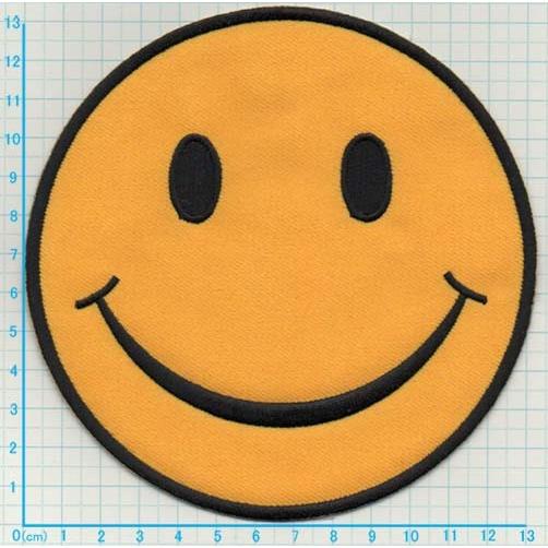 送料63円 特大スマイルマーク アイロンワッペン 刺繍 アップリケ ニコちゃんマーク Ap アジアの布 しりぽーん 通販 Yahoo ショッピング