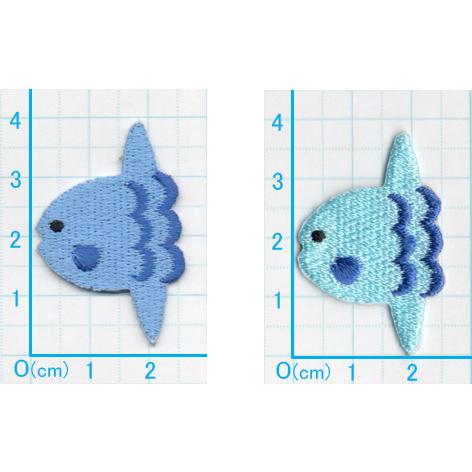 送料63円 ブチまんぼう 青 水色 プチ徳10枚セット アイロンワッペン 刺繍 アップリケ 魚 マンボウ 水泳 ストアオリジナル商品 Ap アジアの布 しりぽーん 通販 Yahoo ショッピング