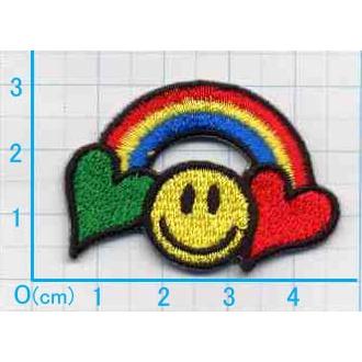 メルカリ便！アイロン 刺繍 ワッペン！セブンアップ　レインボー メルカリ便！アイロン 刺繍 ワッペン！セブンアップ レインボー