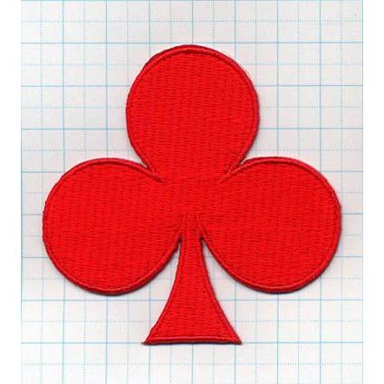 送料63円 トランプマークm クラブ赤 アイロンワッペン 刺繍 アップリケ カード Ap アジアの布 しりぽーん 通販 Yahoo ショッピング