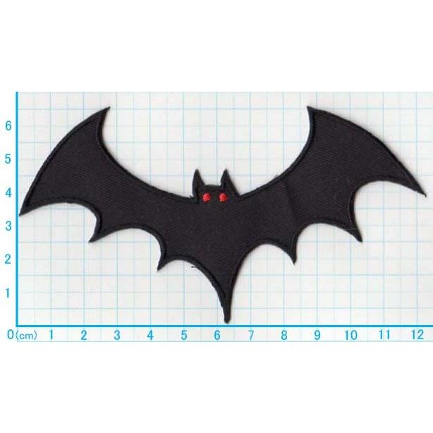 送料63円 コウモリ アイロンワッペン 刺繍 アップリケ 動物 こうもり バット ハロウィン Ap アジアの布 しりぽーん 通販 Yahoo ショッピング