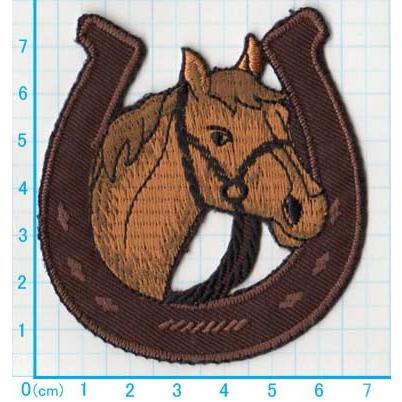 送料63円 馬と蹄鉄 アイロンワッペン 刺繍 アップリケ 動物 ウマ Ap アジアの布 しりぽーん 通販 Yahoo ショッピング