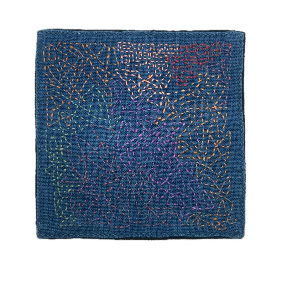エスニックモチーフ刺繍 アジアン雑貨手芸材料 プリミティブアート
