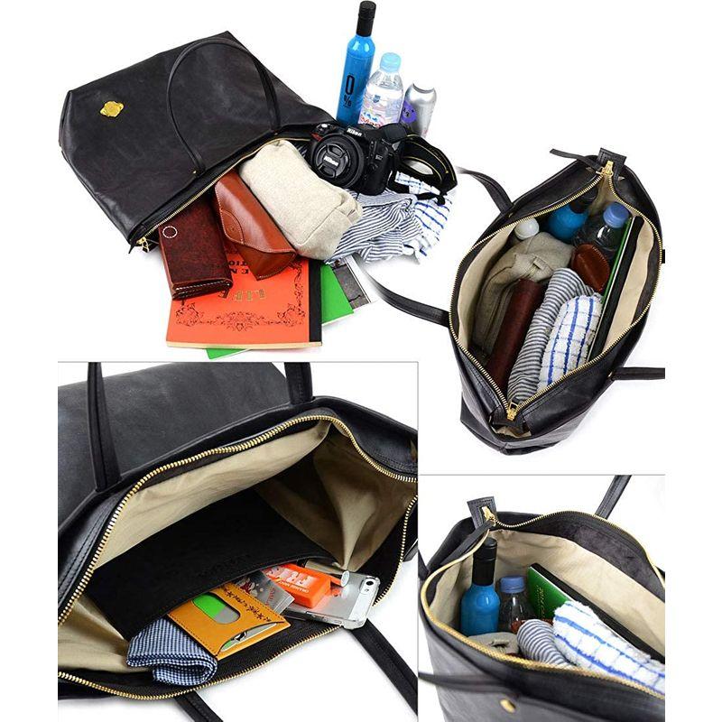リティスタ トートバッグ 本革 レザー B4 A4 日本製 Zip Tote Bag