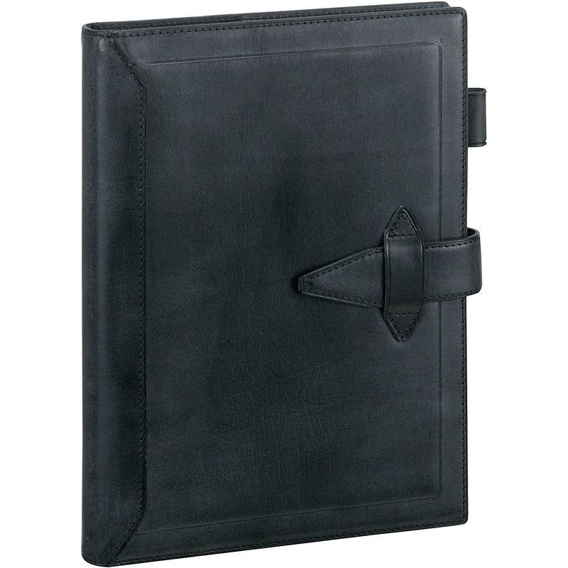 豪奢なレイメイ藤井 システム手帳 ダヴィンチ ブラック A5 ロロマ