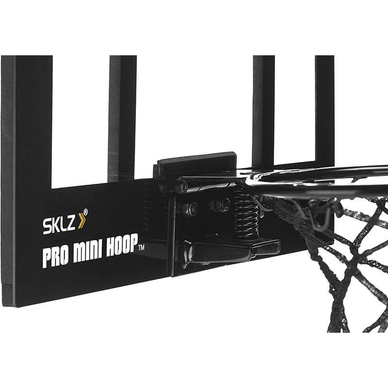 格安SALEスタート】【格安SALEスタート】スキルズ(SKLZ) 室内用ゴール プロミニフープ ブラック バスケットボール用 子供用 ミニボール バックボード ドアパッド付き バックボ 練習用具、備品 スキルズ(SKLZ) 室内用ゴール プロミニフープ ブラック バスケットボール用 子供用 ミニボール バックボード ドアパッド付き バックボ