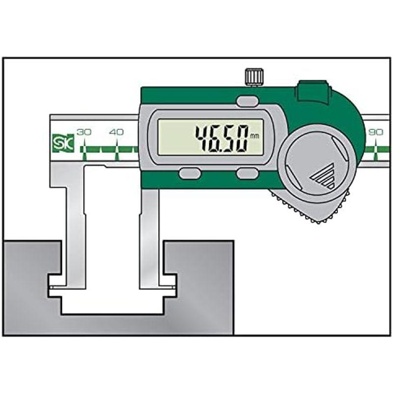 新潟精機 SK デジタルインサイドノギス 内側用 150mm GDCP-150I 新品で