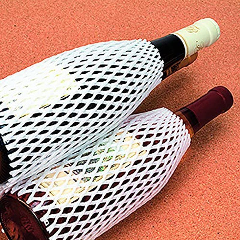 ケース販売HEIKO　緩衝材　メッシュキャップ　ワイン用　1ケース(50枚入×20パック　合計1000枚)　004506400