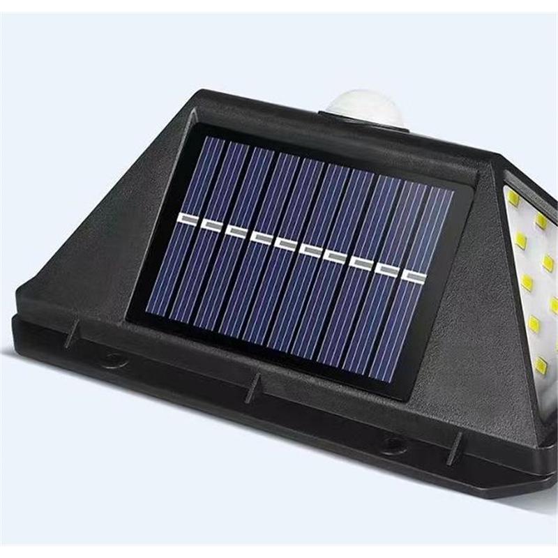 ソーラーライト 屋外 センサーライト 4個セット 人感センサー 高