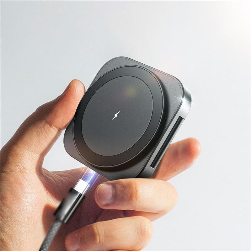 ワイヤレス充電器 2in1 MagSafe 充電器 iphone充電器 アップルウォッチ