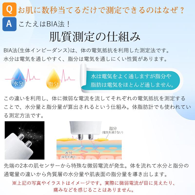 スキンチェッカー 肌チェッカー 肌質計 肌コンディション 肌診断