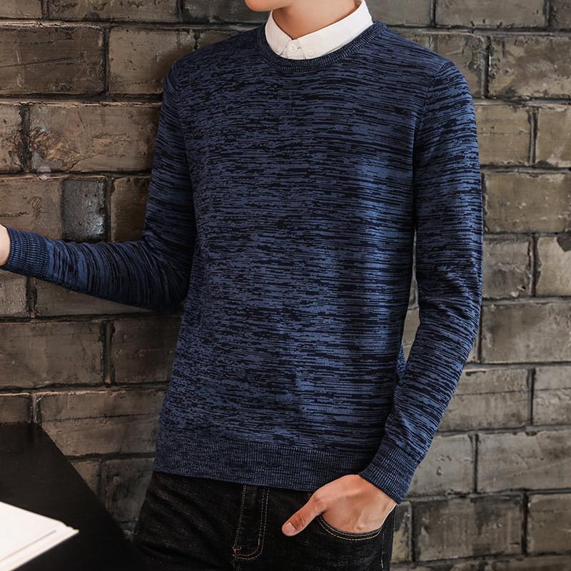 ニットセーター セーター メンズ ニット クルーネック 暖かい おしゃれ 秋冬 仕事用 カジュアル 防寒 着痩 体型カバー 無地 シンプル 細身 Hx21nov28nylms05 しろくまstore 通販 Yahoo ショッピング