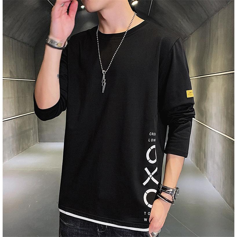 人気 トレーナー メンズ Tシャツ 長袖 かっこいい Tシャツ スウェット 大きい サイズ おしゃれ 無地 お兄系 春 秋 カジュアル スポーツ Hx22feb30ncxtts04 しろくまstore 通販 Yahoo ショッピング