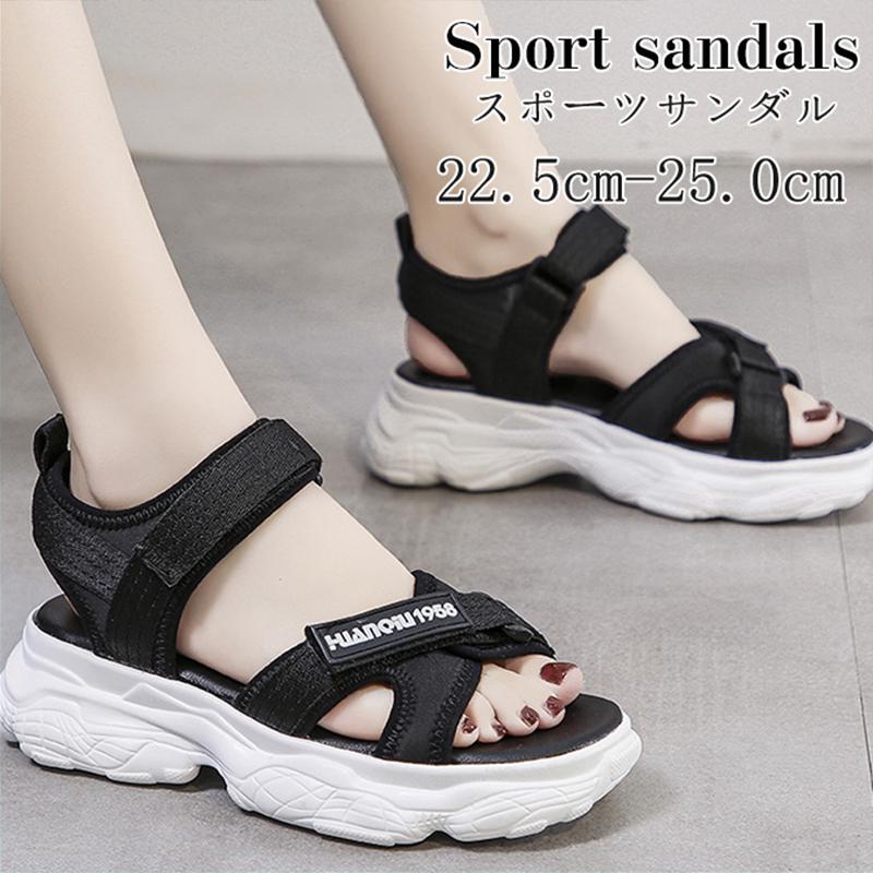 スポーツサンダル 厚底 レディース 厚底サンダル 軽量 コンフォートサンダル レディース ビーチサンダル オープントゥ 厚底靴 靴 スニーカー 歩きやすい Yubhagdmvl トップス Pci Edu Pe