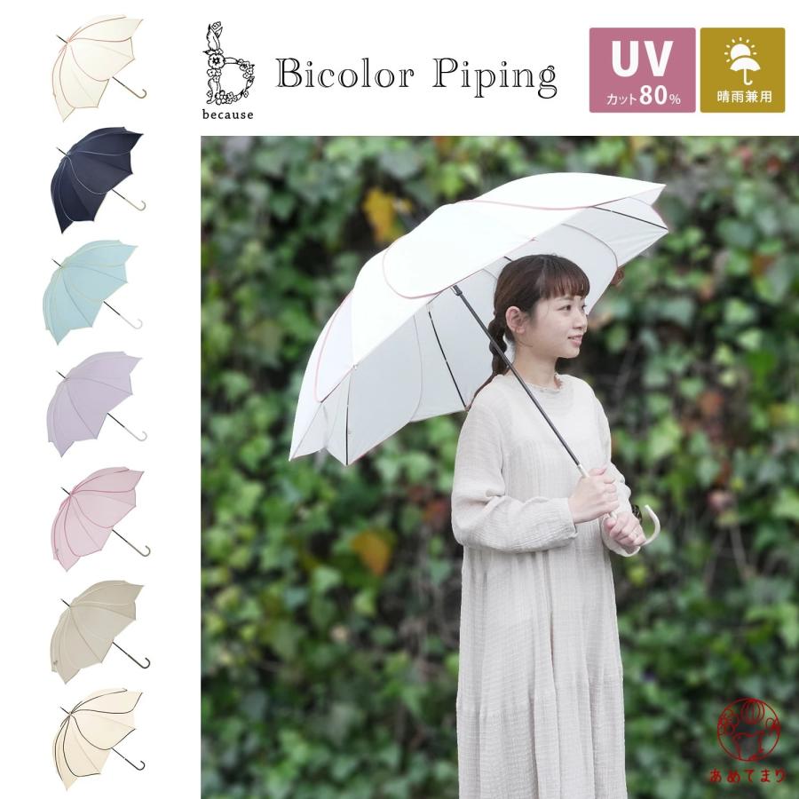 雨のち快晴さま専用品 スギハラ 晴雨兼用傘 50cm トップレスミニ ドットリーフ