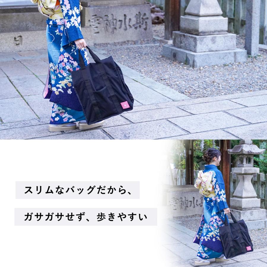 着物バッグ ガーメントバッグ 着物一式収納 [色お任せ] 和装バッグ