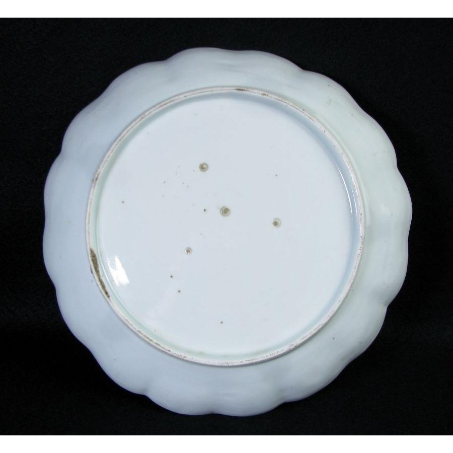 古伊万里、染め付け、三花、楼閣山水、輪花深大皿江戸時代、 古伊万里 染付 楼閣山水文 平鉢皿 江戸後期 D204 | iichi 日々の