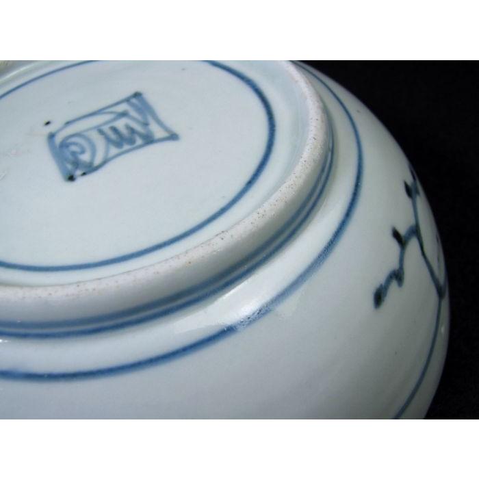 古伊万里、くらわんか、江戸時代、こんにゃく印判 楽天市場】骨董○古伊万里染付葡萄文皿○くらわんか