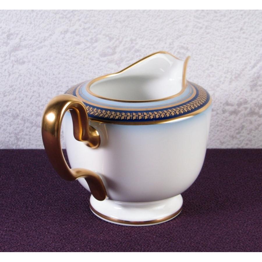 大倉陶園 瑠璃 ゴールドウィング クリーマー 幅：13.3cm 極美品