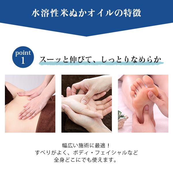 マッサージオイル 水溶性 米ぬか コメヌカ マッサージオイル 業務用 日本製 メンズ エステ サロン リラシャル Rirxal ウォーターオイル 20Lの画像
