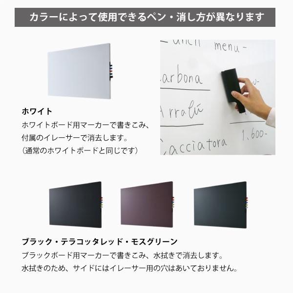 ホワイトボード safro 壁掛け おしゃれ ふちなし 日本製 ライティング