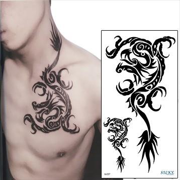 貼るtatoo Tt 037防水防汗で長持ち 日本未発売デザイン タトゥーシール 大きい サイズ メール便配送 タトゥシール タトゥー シール Tatoo 入れ墨 ボディ Tt 037 シルキーウォールステッカー専門店 通販 Yahoo ショッピング