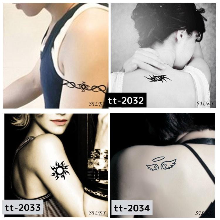 全柄から選べる貼るtatoo 星 花 羽 蝶 ハート 猫 音 ダイヤ ひげ クラウン 天使 太陽 クロス 十字架 子供 アンカー クロス リボン 防水防汗で長持ち 日本未 Tt 27 シルキーウォールステッカー専門店 通販 Yahoo ショッピング