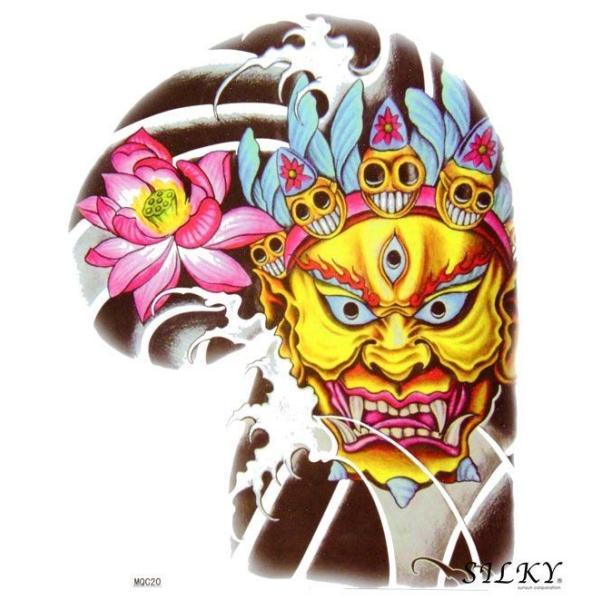 貼るtatoo Tt 337 防水防汗で長持ち 日本未発売デザイン タトゥーシール 大きい サイズ 般若 メール便配送 海 タトゥシール タトゥー シール Tatoo Tt 337 シルキーウォールステッカー専門店 通販 Yahoo ショッピング