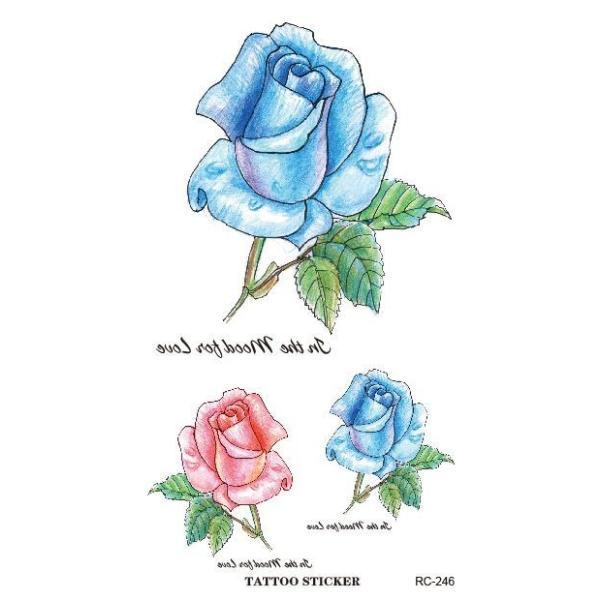 貼るtatoo Tt Rc246 薔薇 花 防水防汗で長持ち 日本未発売デザイン タトゥーシール 小さい サイズ ワンポイント メール便配送 海 タトゥシール タ Tt Rc246 シルキーウォールステッカー専門店 通販 Yahoo ショッピング