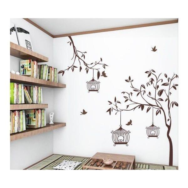 小鳥のガーデンステッカー Ws 024送料無料 大きめサイズ ウォールステッカー ウォールペーパー シール 壁シール ウオール ステッカー 大きいサイズ ウォー Ws 024 シルキーウォールステッカー専門店 通販 Yahoo ショッピング