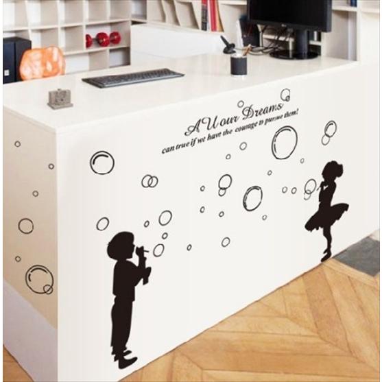 受賞店舗 シャボン玉 ウォールステッカー ウォール ステッカー シール 北欧 自然 はがせる 壁紙 子供にも安心 Babylonrooftop Com Au